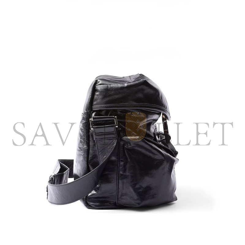 Pra*a leather shoulder bag 2vd062 (29*23*15cm)